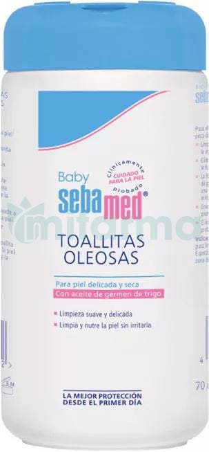 Toallitas Oleosas Baby Sebamed 70uds