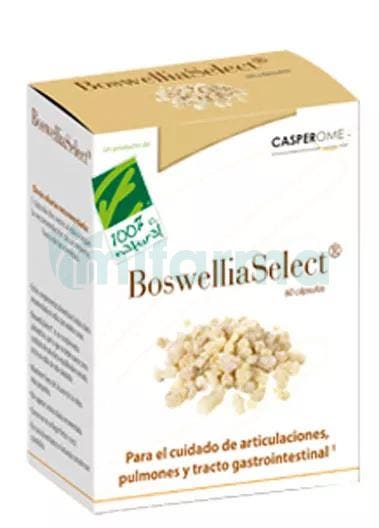 100 Natural Boswellia Select Articulaciones 60 Capsulas Vegetales