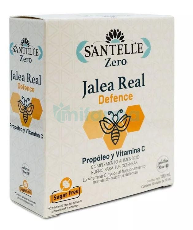 Santelle Jalea Real Defence con Propoleo y Vitamina C 10 Viales