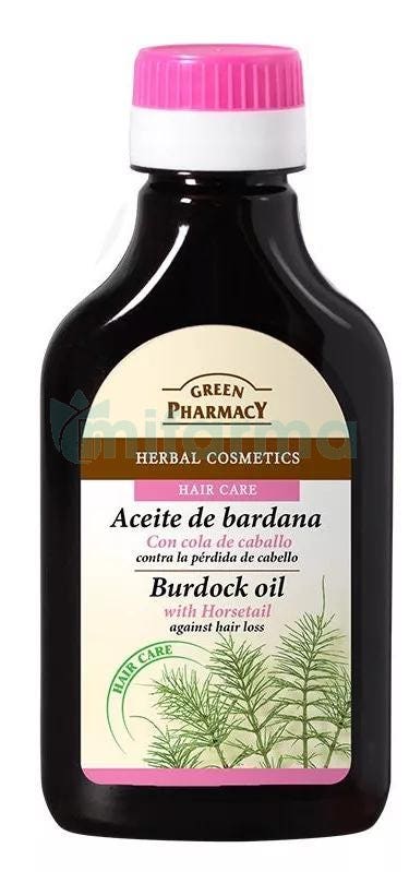 Aceite Capilar Bardana y Cola de Caballo Green Pharmacy 100ml