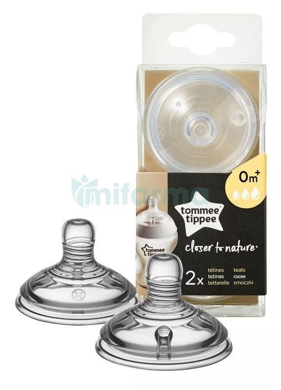 Tommee Tippee Tetina Closer To Nature Flujo Variable 0 Meses 2 Uds