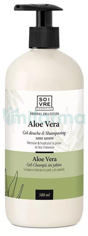 Gel-Champu Sin Jabon Aloe Vera Soivre 500ml