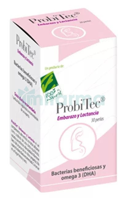 100 Natural ProbiTec Embarazo y Lactancia 30 Capsulas