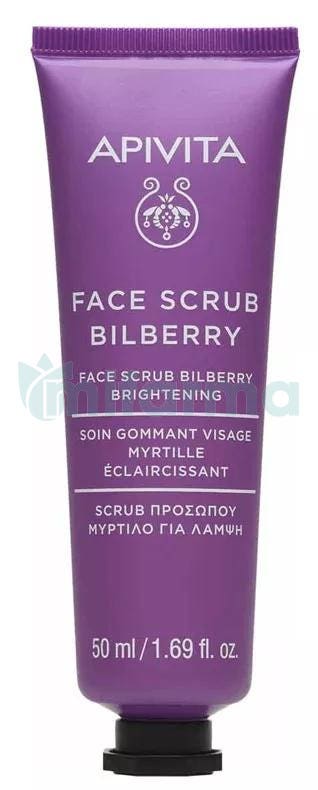 Apivita Face Scrub Crema Exfoliante Luminosidad con Arandano 50 ml