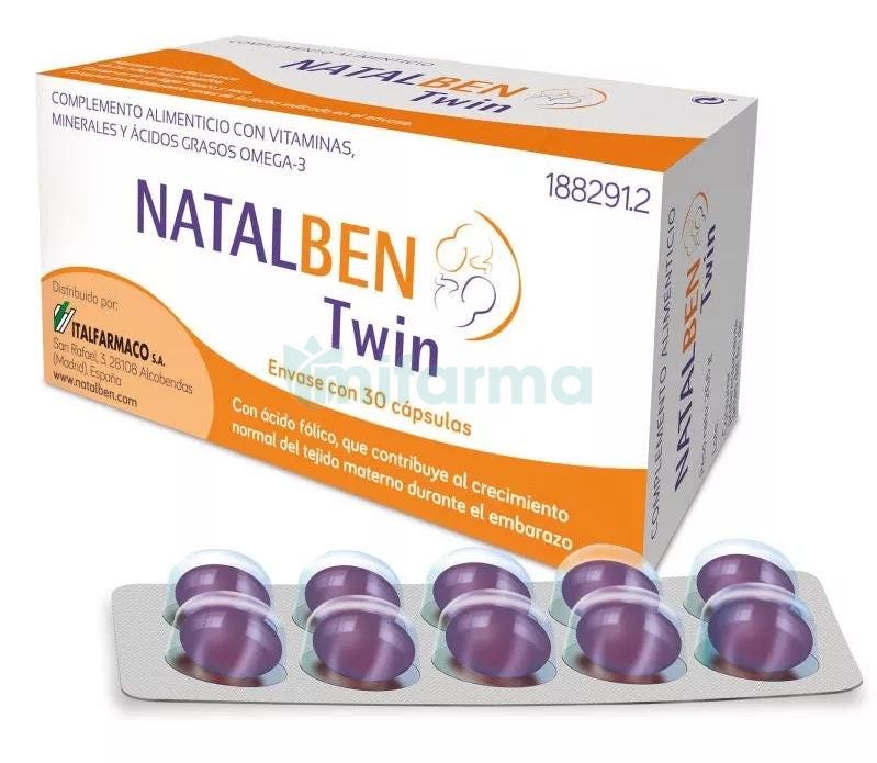 Natalben Twin 30 Capsulas