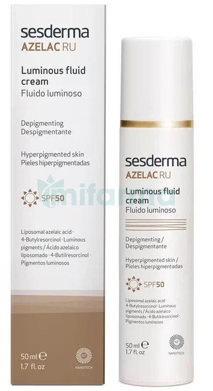 Azelac Ru Fluido Luminoso SPF50 Sesderma 50ml