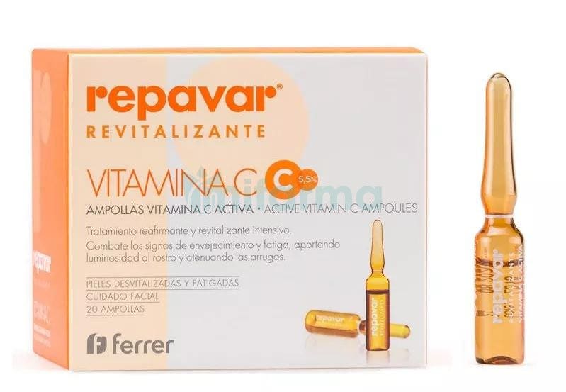 Repavar Revitalizante Ampollas Vitamina C Activa 20 uds