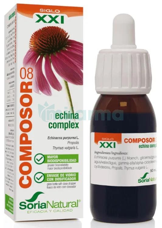 Soria Natural Composor Formula XXI 8 Echina Complex 50 ml