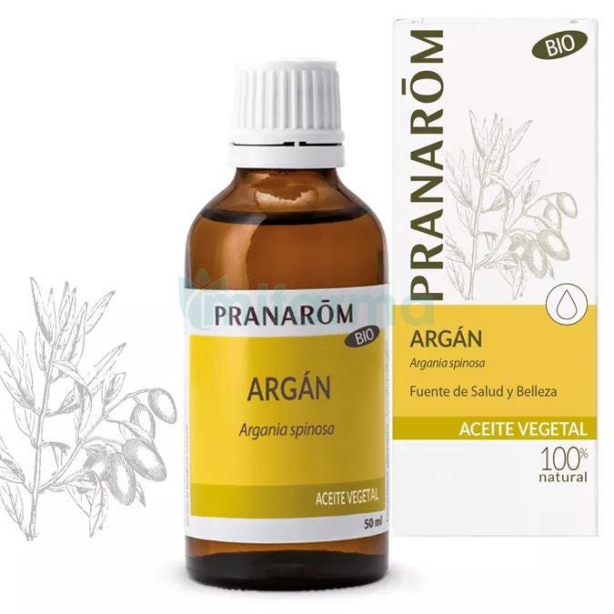 Aceite Vegetal Argan BIO Pranarom 50 ml.