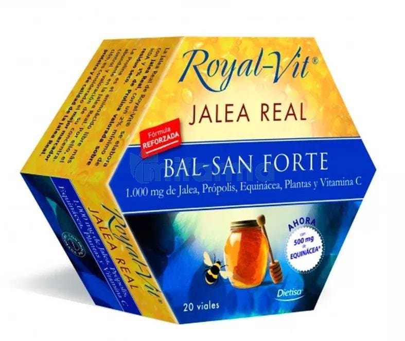 Dietisa Royal Vit Jalea Real Balsan Forte Ampollas 200 ml