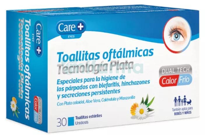 Care Toallitas Oftalmicas Tecnologia Plata 30 uds