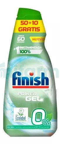 Finish 0 Gel para Lavavajillas 900 ml