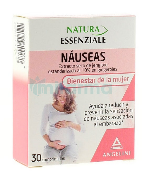 Natura Essenziale Nauseas 30 Comprimidos