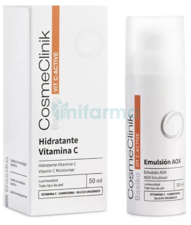 Basiko Hidratante Vitamina C CosmeClinik 50 ml