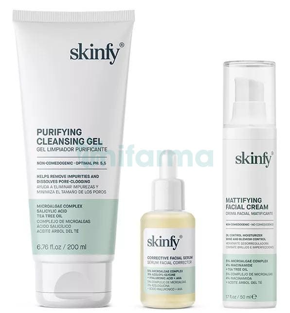 Rutina Antiacne 3 Pasos Skinfy