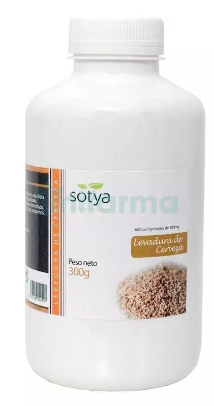 Levadura de Cerveza Sotya 600 Comprimidos 500mg