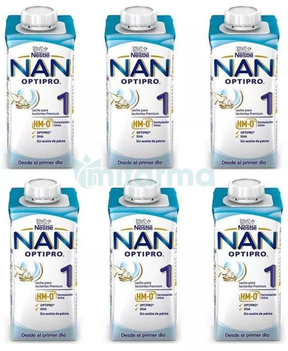 Leche Liquida Nan Optipro 1 Caja 6x200ml