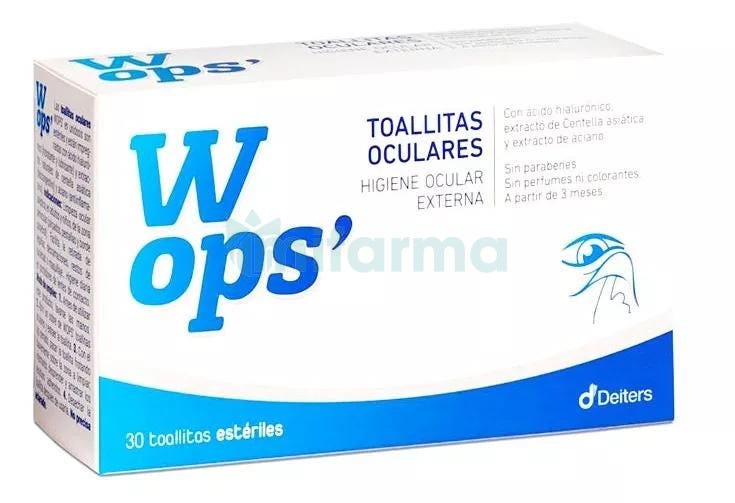 Deiters Wops Toallitas Oculares 30 uds