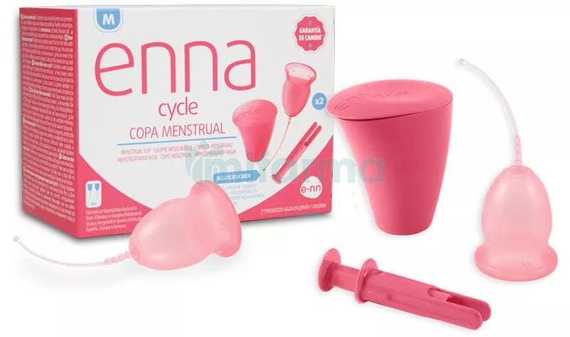 Enna Cycle Copa Menstrual Talla M 2uds Aplicador