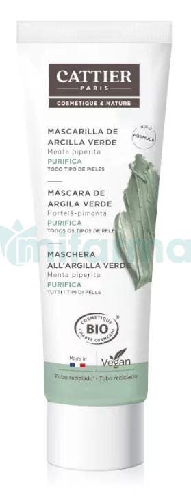 Cattier Mascarilla Arcilla Verde 100ml Piel Grasa