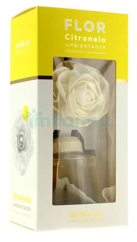 Ambientador Flor Premium Citronela Betres On 90ml