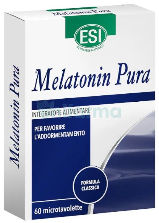 ESI Melatonin Pura 1mg 60 Microtabletas