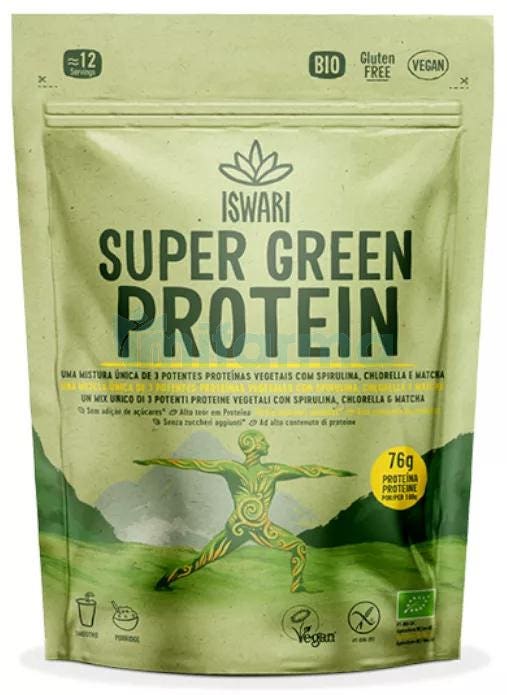 Super Green Protein Iswari 250Gr