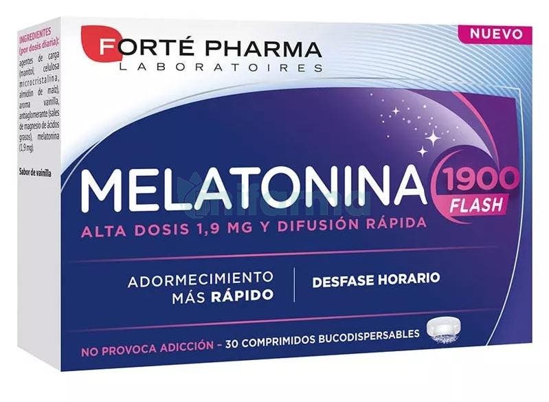 Forte Pharma Sueno Flash 1900 30 Comprimidos