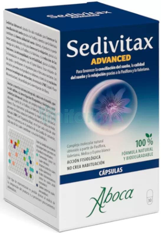 Aboca Sedivitax Bio 30 Capsulas