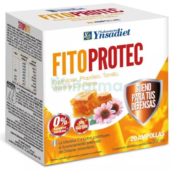 Ynsadiet Fitoprotec Echinacea 20 Ampollas