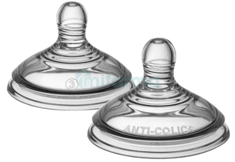 Tommee Tippee Tetinas Anticolico Avanzado Flujo Rapido 6m 2Uds