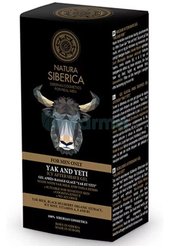 Gel Glacial Aftershave Yak y Yeti Natura Siberica 150ml