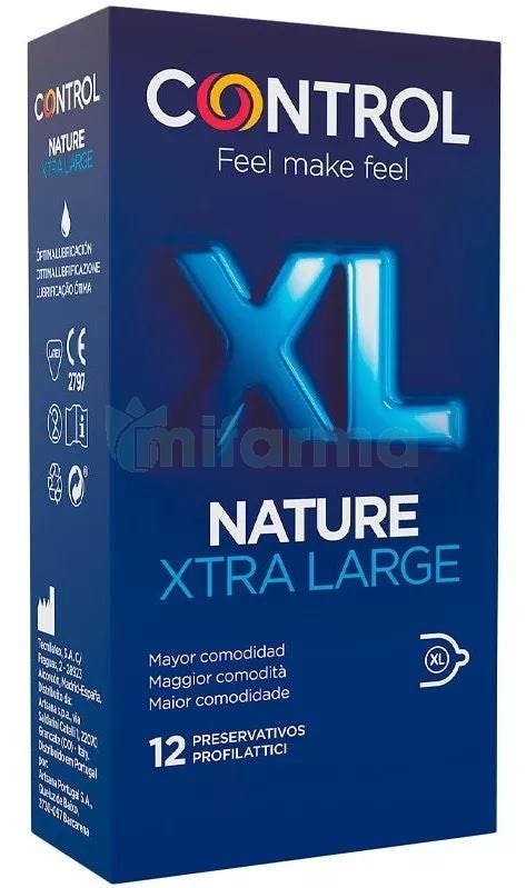 Control Preservativo Adapta Nature XL 12 uds