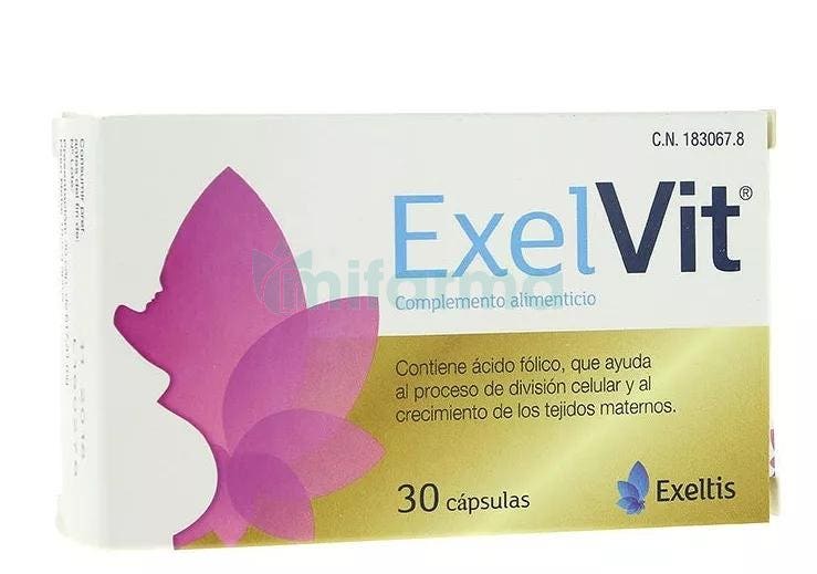 Exelvit 30 Capsulas