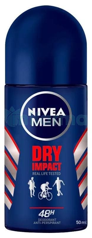 Nivea Men Desodorante Roll-on Dry Impact Anti-Transpirante 50 ml