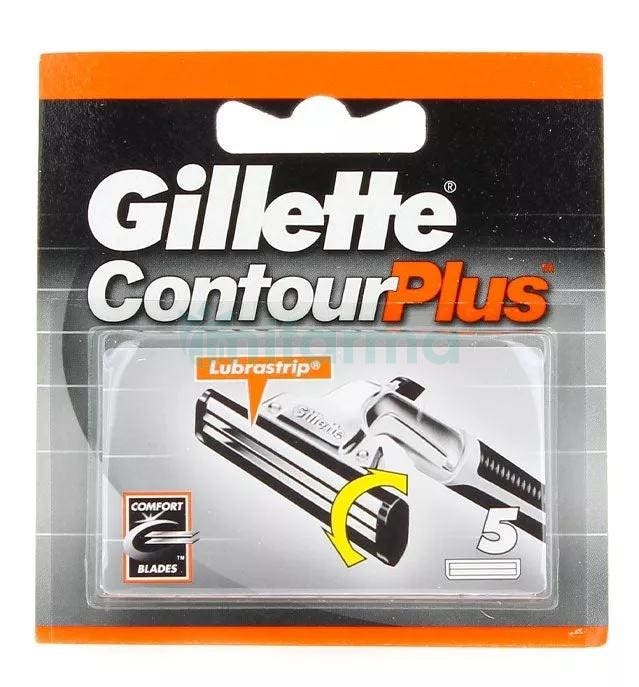 Recambios Gillette Contour Plus 5Uds