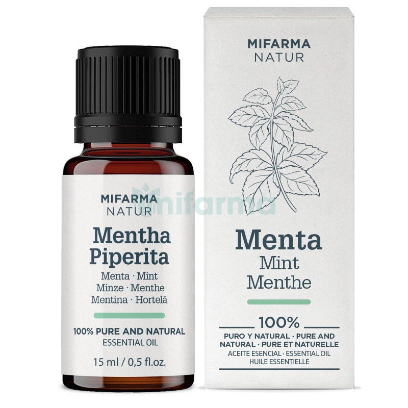 Aceite Esencial Menta 100 Puro Mifarma Natur 15ml