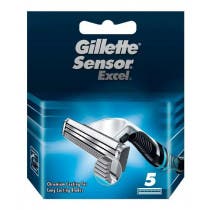 Recambios Sensor Excel Gillette 5Uds