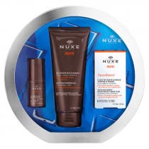 Nuxe Men Contorno Ojos 15ml Fluido Antiedad 50ml Gel Ducha 200ml