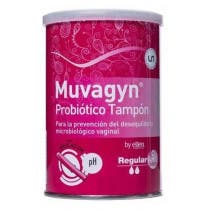 Muvagyn Tampon Probiotico Regular Aplicador 9 Unidades