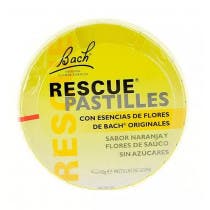 Pastillas Bach Rescue Naranja-Sauco 50 Gr