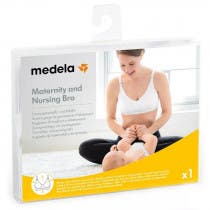 Medela Sujetador Maternity and Nursing Blanco Talla S