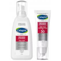 Cetaphil Pro Redness Control Espuma Limpiadora 236 ml Crema Hidratante SPF30 50 ml