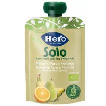 Hero Solo Bolsita Platano, Pera y Naranja 100g