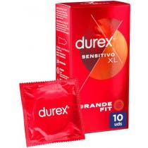 Durex Preservativo Sensitivo Suave XL 10Uds