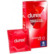 Durex Contacto Total Preservativo Sensitivo 6 Uds