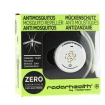Pulsera Antimosquitos Personal Plus RH-100 Radarhealth Blanco