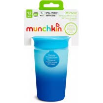 Munchkin Vaso Antigoteo Miracle 360. Termosensible 12m 266 ml Azul