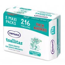 Toallitas Nenuco DUPLO 2x108uds