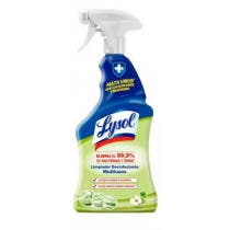 Lysol Limpiador Desinfectante Multiusos Frescor Manzana Spray 500 ml